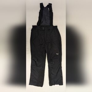 Marker Men's Black Ski/Snowboard Bib with Suspenders XL